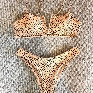 Cheetah Print Bikini